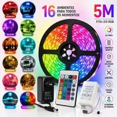 RGB LED Strip 3528 5m 10m 15m 20m  300 Leds with Control Home Decoration Store Plaster Ceiling Sanca Showcase