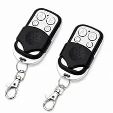 Controle Remoto Portão Elétrico Universal Chaveiro Portátil Garagem Automático 4 Botões 433 Mhz