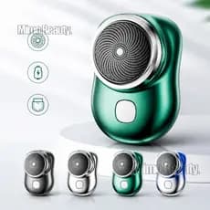 Mini Barbeador Shaver Portátil Lavável A Prova D'Água Recarregável Sem Fio