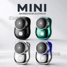 Mini Barbeador EléTrico PortáTil À Prova D'áGua TIPO-C Aparador De Barba De Bolso Promoção Dupla Finalidade Tipo Bolso