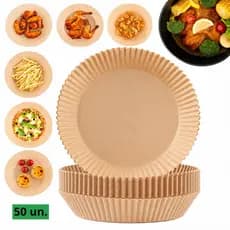 Forma De Papel Pra Air Fryer 16cm C/50 - Promoção