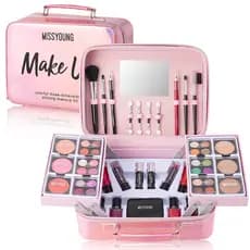 Conjunto de maquiagem combinação caixa de presente cosméticos batom sombra brilho labial Blush multifuncional paleta de