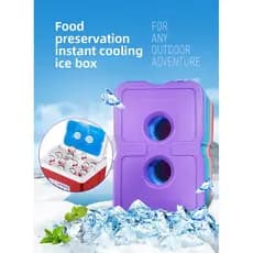 Atacado placa de gelo uso repetido doméstico resfriamento físico refrigeração biológica ao ar livre refrigeração temporá