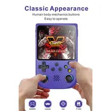 Console de jogos portátil RG45 Tela IPS HD de 4 polegadas integrada para vários jogos Consoles de jogos retrô portáteis