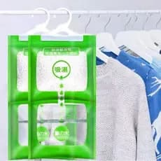 Gancho destacável desumidificação dessecante saco sala sapato armário armário à prova de umidade desodorante saco absorv