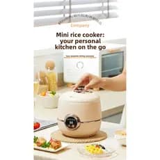 Ferramenta útil inteligente para alimentos para uma pessoa!Mini panela de arroz 110V Taiwan + panela elétrica de arroz p