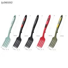 [ljc] Utensílios De Cozinha Flexíveis Multi-Função Servidor De Espaguete Garfo De Silicone Garfos De Salada Batendo Serv