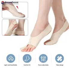 DREAMFOREST 1Pc Corretor De Joanete De Dedo Grande Meias Ortopédicas Ajustáveis Separador De Dedos Dos Pés Alívio Da Dor