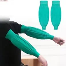 Braçadeiras Impermeáveis JUNYUE , Punhos Elásticos , Mangas De Braço De Látex Resistentes A Óleo , Protetor Alongamento
