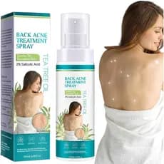 2026 Novo Spray para Tratamento de Acne nas Costas, spray suave e amigável para a pele, para costas e corpo, limpa profu