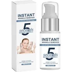 Creme antirrugas de 5 segundos, contém retinol, combate instantaneamente as rugas, reduz linhas finas, tonifica a pele,