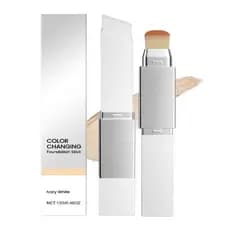 Blanc Cover Cream Stick V – Base em Bastão Coreana que Muda de Cor com Volufiline e Colágeno – Bastões de Base Branca pa