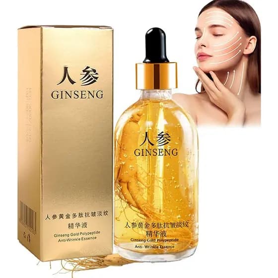 Essência Anti-Idade com Polipeptídeos de Ginseng, Essência Anti-Rugas com Polipeptídeos de Ginseng, Essência Facial de G