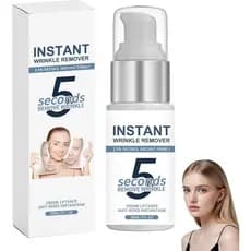Creme Antirrugas Instantâneo de 5 Segundos, Creme Firmador para Lifting Facial Instantâneo, Preenchedor de Rugas para