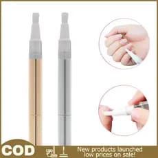 Recipiente De Óleo De Cutícula De 3ml Com Escova Tubo De Bálsamo Labial Canetas De Torção Vazias Nutritivo Para Unhas