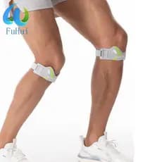 FUHUI Joelheiras Patela Strap , Amortecedor Respirável Joelheira , Protetor De Joelho Ajustável Esporte