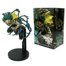 Figura de 21cm do anime japonês "My Hero Academia" - Midoriya Izuku Black Whip Man SVFA Versão de Batalha 2LF4