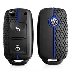 Volkswagen Bora, Golf 4 5 6, Jetta, Passat, Polo, Touran, Caravelle, Skoda Fabia, Ligier, Toledo, capa para chave de car