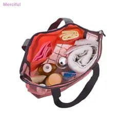 [Mer] Bolsa De Malha Reutilizável De Grande Capacidade Para Crianças , Sacos De Armazenamento De Brinquedos , Praia , Or