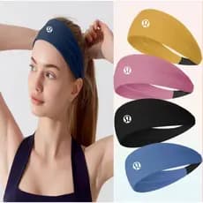 Faixa de Cabelo Esportiva para Yoga e Fitness XUBU de Alta Elasticidade, Respirável e Confortável