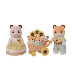 Conjunto de Brinquedos de Pelúcia para Crianças com Tema de Família de Hamsters da Floresta k104 P TT8G