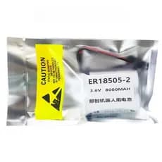 Bateria De Lítio Robô ER18505-2 3.6V 8000mAh