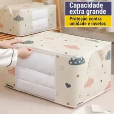 Tecido não tecido multifuncional, ideal para guardar de forma flexível itens como roupas cobertores casacos e muito mais
