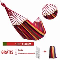 Rede impermeável reforçada, ideal para acampamentos ao ar livre, antiderrapante e resistente a capotagens