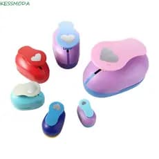 Kessemoda Perfuradores De Gravação Brinquedo Infantil Corte Artesanato Em Forma De Coração 9-75mm DIY Crianças Fabricant