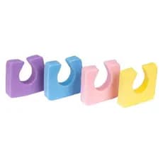 Toe Separators - Various Colors - Ultra Soft and Comfortable - Used for Foot Care and Polishing - Pack of 144