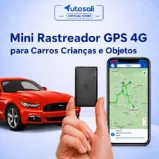 Autosali VG07 Rastreador GPS 4G via App para Carro Moto Crianças e Veículos Impermeável Longa Autonomia