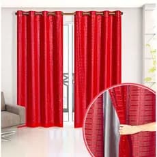 Cortina Blackout prata 2,80 m x 2,70 m com Voil Xadrez para sala quarto porta balcão Varias cores