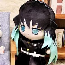 Demon Slayer De Pelúcia , Travesseiro Boneca Cosplay Figura Tokitou Muichiro Quimono De Anime Macio 26cm * & -