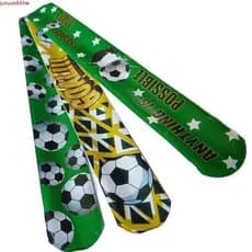 JUNYUE 12 Pcs Círculo De Papa De Futebol , Pulseira Decoração Pulseiras De Pressão , Favor Criança Tapa Band