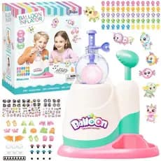 deAO Kit DIY de Animais de Balão com Bomba, Kit para Fazer Balões com 60 Balões de Múltiplas Cores e Acessórios para Ini