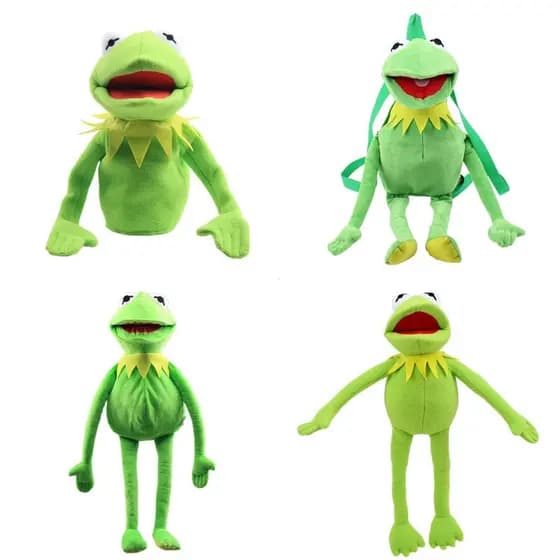 Fantoche de mão da Disney da Rua Sésamo, 40-65 cm, brinquedo de pelúcia macio para crianças.