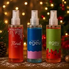 3 Body Splash Feminino Vanilla Vibe e Melancia + Floratta Red