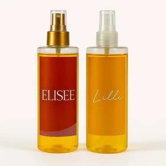 Kit Mulher Glamurosa Lilli + Elisee Body Splash Femino 100ml cada