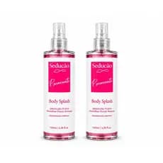 Body Splash Sedução Provocante 100ml Fragrância Frutada Floral Fixação Marcante Envio Imediato