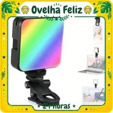 2peças Iluminação Fotográfica Noturna De Preenchimento Mini LED Luz De Vídeo De Lâmpada Portátil Fotografia