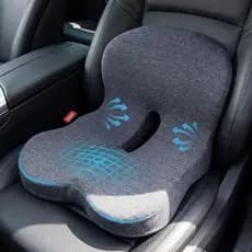 Carro Cóccix Do Assento , Ciática Para Escritório De Espuma Antiderrapante Cadeira Respirável , Almofadado Motorista De