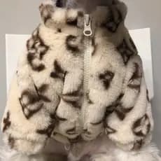 Roupas para cães outono inverno Schnauzer francês luta Bichon Teddy pequeno tamanho médio cão gato jaqueta de pele defum