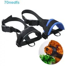 NEDFS Coleira Focinho Nylon Seguro 1 Pcs Anti Latido Macio Trela Halter Suave