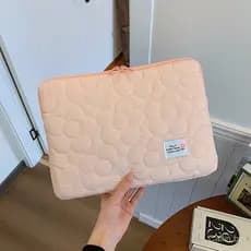 Bolsa para laptop com estampa floral, adequada para iPad de 11/13/14/15 polegadas, à prova d'água e resistente a impacto