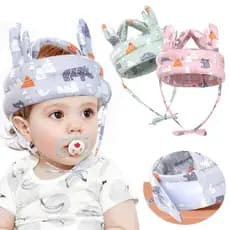 Bebê Criança Boné Anti-Colisão Chapéu De Proteção Capacete De Segurança Do Macio Confortável Cabeça & Ajustável