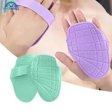 OPENMALL 1 Par De Protetores De Palma De Silicone Esportivos , Luvas De Treinamento Antiderrapantes E , Equipamento De P
