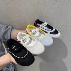 Crianças sapatos de treinamento alemão meninas esportes sapatos casuais microfibra respirável 4-16 anos de idade primave