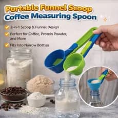 Colher De Medição À Prova De Vazamento Da Tampa Deslizante Do Pó Proteína Para O Leite Café Em