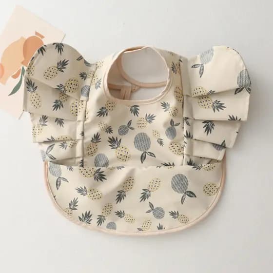 Babadores Para Bebês Com Bolso Alimentação , Babador Refeições De Meninos E Meninas , À Prova D'água , Fácil Limpeza Fof