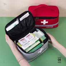 Saco De Primeiros Socorros Portátil De Prevenção Epidemias De Medicina Viagem Médico De Emergência Para Crianças Armazen